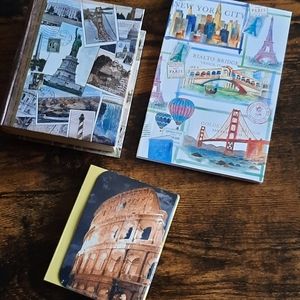 Lot 3 travel themed notepads great condition